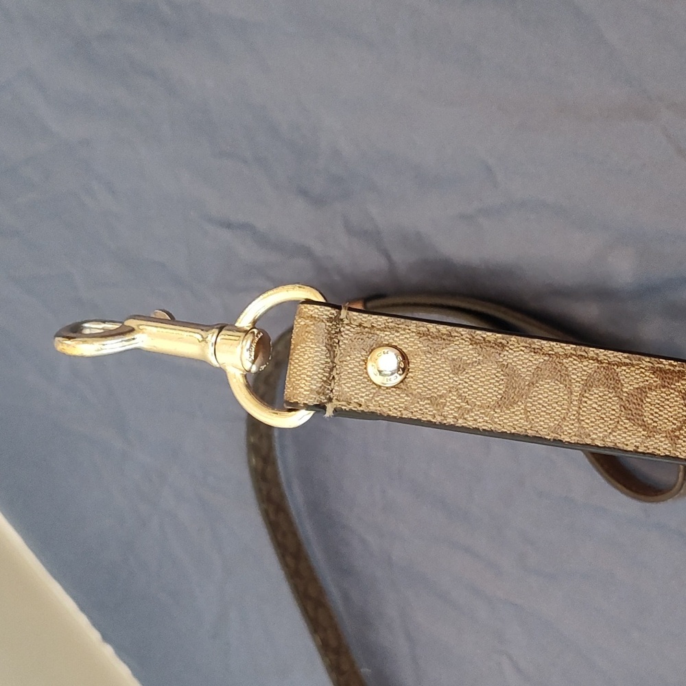 Coach Brown Patterned Large Dog Leash - Picture 2 of 3